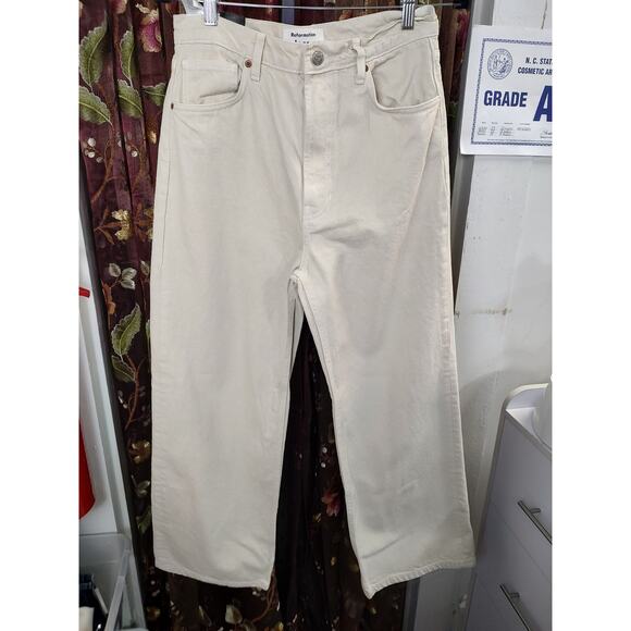 Reformation Wilder Denim High Rise Ankle Jeans Size 30 New $188 - Picture 3 of 13